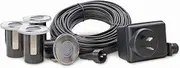 HPM RGLKRSLD4 12v Garden Deck Lights kit, Silver