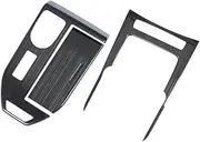 Car Console Gearbox Panel Trim Frame Cover Sticker Strips Garnish Decoration Stylin Compatible for Haval -H6S/H6 GT 2021-2024 Accessories(Black Titanium)
