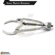 Ivory Matrix Retainer Band Placement Containing Jaw Dental Tofflemire Stuck Clip