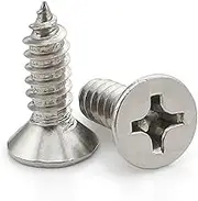 20PCS-M4.2 * 10/12/14...60 GB846 304 Stainless Steel Countersunk Head Tapping Screws(12mm)