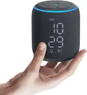 Travel Sound Machine Alarm Clock, Portable White Noise Sound Machine with 20 Soo