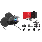 New UClear Motion HDX-V Single Comm Audio Kit Helmet Communicator Radio Headset