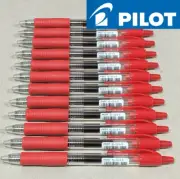 12 x PILOT G2 Gel Ink Retractable Roller Ball Pen Red 0.5mm Extra Fine BL-G2-5