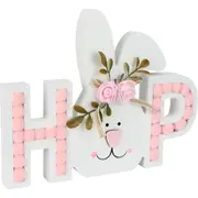 Wooden Easter Hop Sign