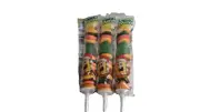3 Pack SpongeBob Square Pants Krabby Patties Gummy Kabobs 1.5oz