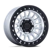 18x9 KMC KM552 IMS Machined W/ Black Lip Wheel 6x135 (18mm)