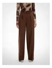 [Witchery] Double Belt Pants in Hazelnut