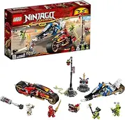 LEGO Ninjago Kai's Blade Cycle & Zane's Snowmobile 70667 Building Toy