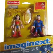 Imaginext DC Super Friends Fisher Price Wonder Woman Superman Justice League NIB