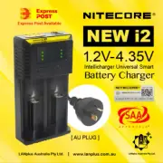 Nitecor new i2 Intellicharger Universal Smart Battery Charger RCR123