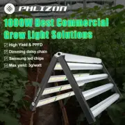 Phlizon 1000W Grow Light Full spectrum Samsung LED Bar Indoor Plants Hydroponics