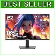 High Performance 27” Gaming Monitor - 165Hz, 1ms, VESA Compatible with FreeSync