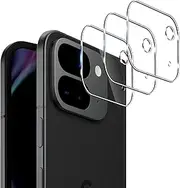 for Google Pixel 9 Pro Fold Camera Lens Protector, 3 Pack Lens Protector 9H Hardness Tempered Glass Lens Film Ultra Clear Thin Anti-Oil/Anti-Dust Camera Protection