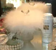 Lime Blossom ~ 6 oz Perfumed Dusting Powder w/ Puff & Stand