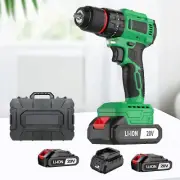 20-Volt Drill 2 Speed Electric Cordless Drill / Driver with Bits Set & Batterye2