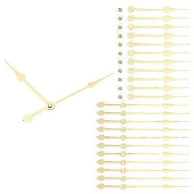 Clock Hands Kit, 12 Set Wall Clock Hands Parts Replacement, Gold, A23
