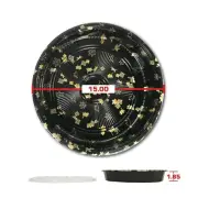 Japanese Sushi To go box J-19 Ø15"X1.9" 50PCS/100PCS