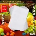 600 PCS Vacuum Food Sealer Precut 20cm Bags Saver Seal Storage Commercial Heat