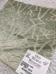 Old World Weavers “Princess Aida” Geoffrey Bradfield Cut Velvet Woven In Belgium