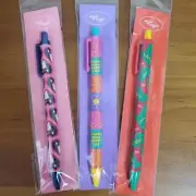 Wiggle Wiggle Wiggle Wiggle Ballpoint Pen Set #4ee1d9