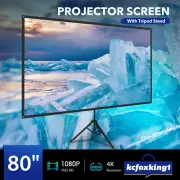 4K Fixed Projector Screen 16:9 Projection HD TV Home Cinema 80inch Theatre