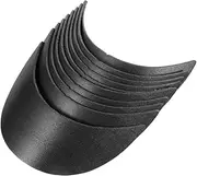 [LIFKOME] Hat Cover Hard Hat Insert Ball Caps Cap Guard Protectors Cap Insert for Baseball Cap Hat Brim Support Hat Reshaper Hat Brim Inserts Baseball Hat Brims Plastic Black