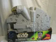 1998 Star Wars POTF Millennium Falcon Carry Case With Wedge Antilles Kenner New