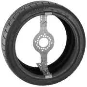 Wheel Fitment Simulator Tool, Tire Size Fit Test Measuring Mockup, 4-Lug Pattern