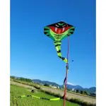 【風箏小舖】68米青蛇風箏 玻璃纖維 骨架 平紋布 造型風箏