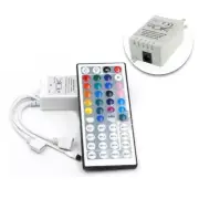 Compact and Reliable RGB Control Box with Remote Controller for LED Strip Light
