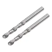 3.5mm C2/K20 Tungsten Carbide Straight Shank Spiral Flutes Twist Drill Bit 2pack