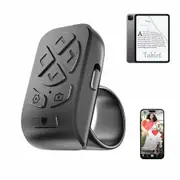 Scrolling Ring Remote for TikTok YouTube Instagram Shorts Video,Scroller Page Turner Clicker for Kindle APP,Remote Shutter Control for iPhone Camera