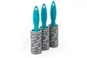 3x 60pc Beldray Pet Plus Dog Cat Peel Off Lint Roller Dust Pet Hair Remover