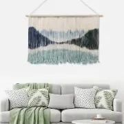 Wall Hanging Hand Woven Tapestry Boho Chic Art Bohemian Home Decor Large Macrame