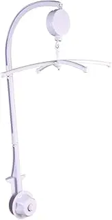 HAMPPLIES Crib Mobile Holder Arm Bracket with Music Box Bed Bell Hanger for Nursery Decoration Plays Lullaby