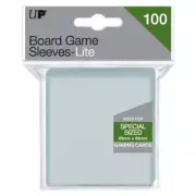 Ultra Pro Lite Board Game Sleeves 69x69mm 100 Pieces for Ages 6 Years and Up
