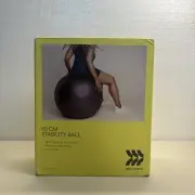 Stability Ball 65cm Purple Yoga Exercise Labor Ball