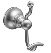 Moen DN4403CH Vale Double Robe Hook, Chrome