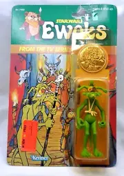 Star Wars - Vintage Ewoks - Dulok Shaman, complete, all original NOC - 1985