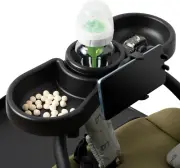 Stroller Cup with Snack Tray 4-In-1 Clip on Strollers and Phone Holder Cupholder