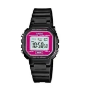 Casio LA-20WH-4A Women's Digital Watch | Illuminator | Compact & Stylish