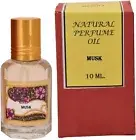 Musk Natural Roll-On Attar Perfume Oil Alcohol Free Long Lasting - 10 Ml