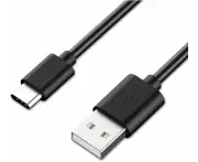 Astrotek Male USB-A To Male USB-C Data Sync Charger 1m Cable Cord Plug Black