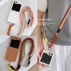 Crossbody Lanyard For Samsung Galaxy Z Flip6 Flip5 Flip4 3 Shockproof Case Cover