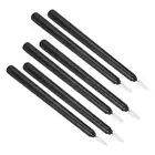 Black Cone Flameless Candles 11 Inches (About 27.9 Cm) with Wick Timing6287