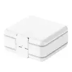 Pill Box with Splitter Compact Storage Container Double-layered Cutter Grinder