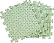 Crochet Blocking Board of Foam, Blocking Mats for Knitting, Extra Thick Grids Blocking Boards for Needlework or Crochet, Needlepoint, Knitting Blocking Boards for Beginner Knitting Lover 12x12 in, 4Pcs