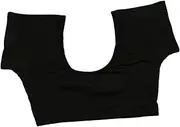 Breathable Sweat Armpit Moisture Pad Sweat Proof Short Sleeve Washable for Ladies Traveling, L