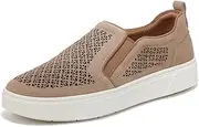[Vionic] Women's Sneaker Kimmie Perf- Comfortable Slip Ons That Includes a Built-in Arch Support Insole That Helps Correct Pronation and Alleviate Heel Pain Caused by Plantar Fasciitis