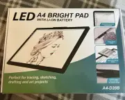 A4 Wireless Battery Powered Light Pad, Tracing, Art Projects TOHETO